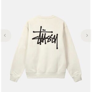 Stussy Men's Basic Crew Stone size M